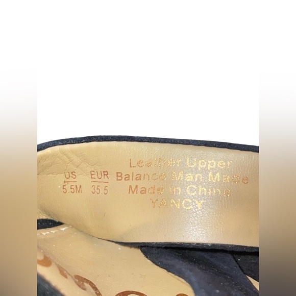 Sam Edelman Yancy Block Heel Ankle Strap Sandal - Picture 7 of 7